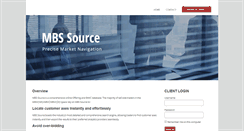 Desktop Screenshot of mbssource.net